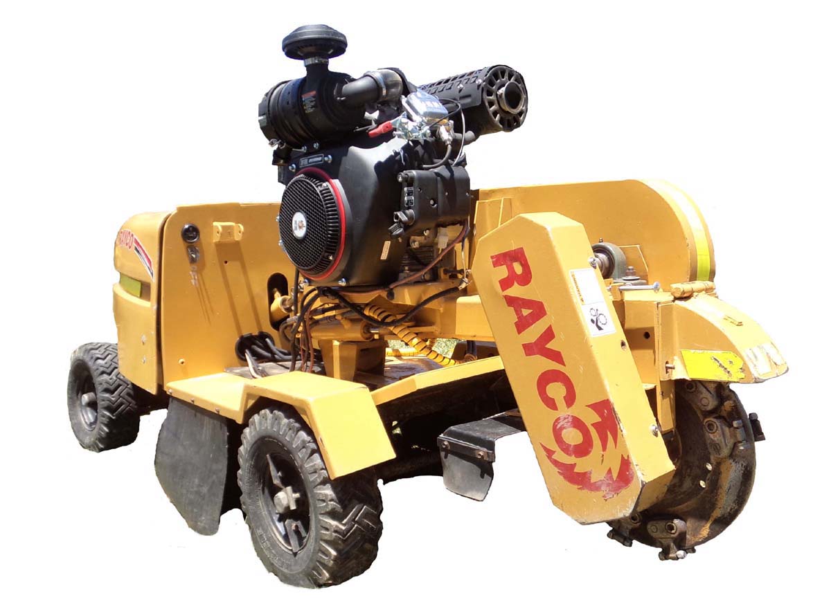 Rayco stump grinder